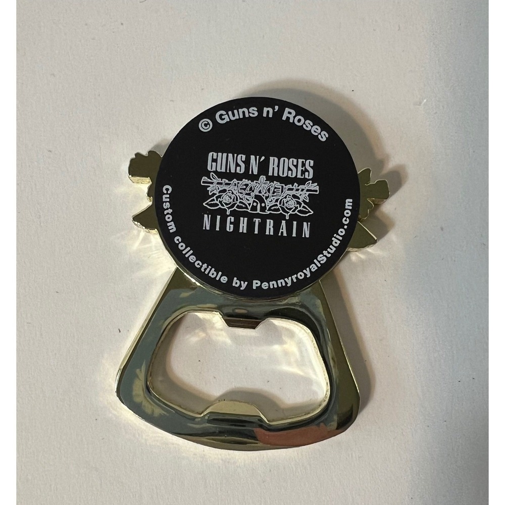 Guns N Roses Nightrain Magnetic Bottle Opener Pennyroyal‎ Studio GNRFO124 New
